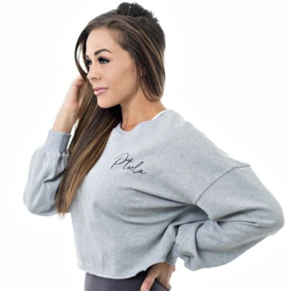 P’TULA the Lisa crop : cropped sweatshirt